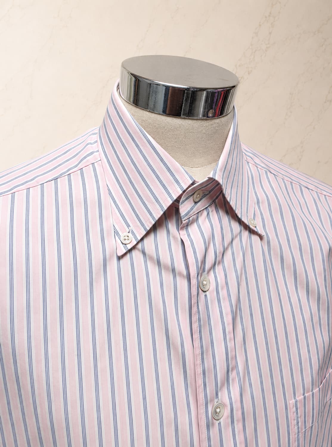 Ermenegildo Zegna 스트라이프 반팔 셔츠 / 105 상품이미지5