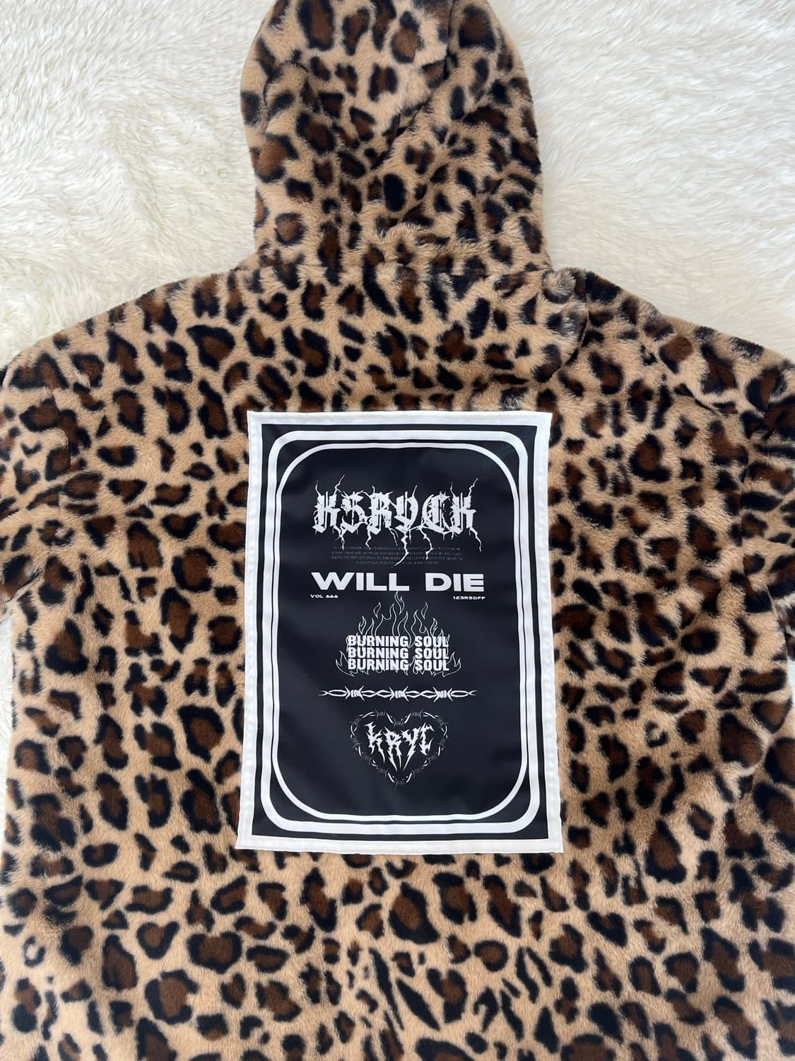 (새상품) Kryclothing 레오파드퍼 (갸루/양산형/지뢰계) 상품이미지2