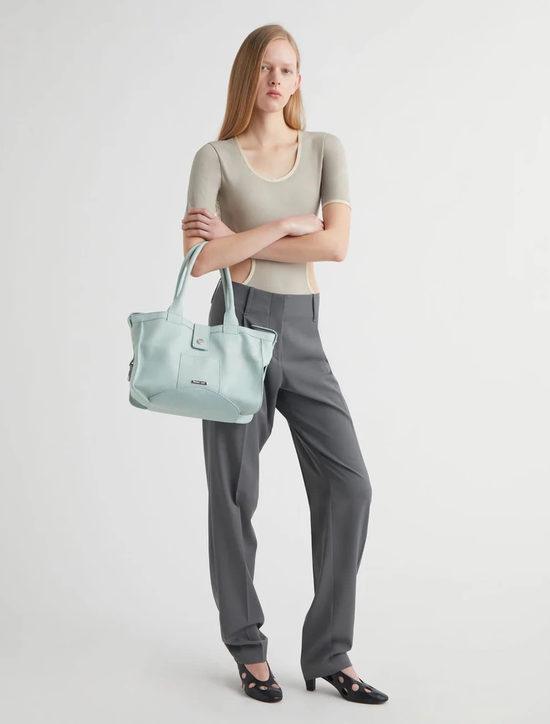 팔로마울 Guida 귀다 백/블루 상품이미지5