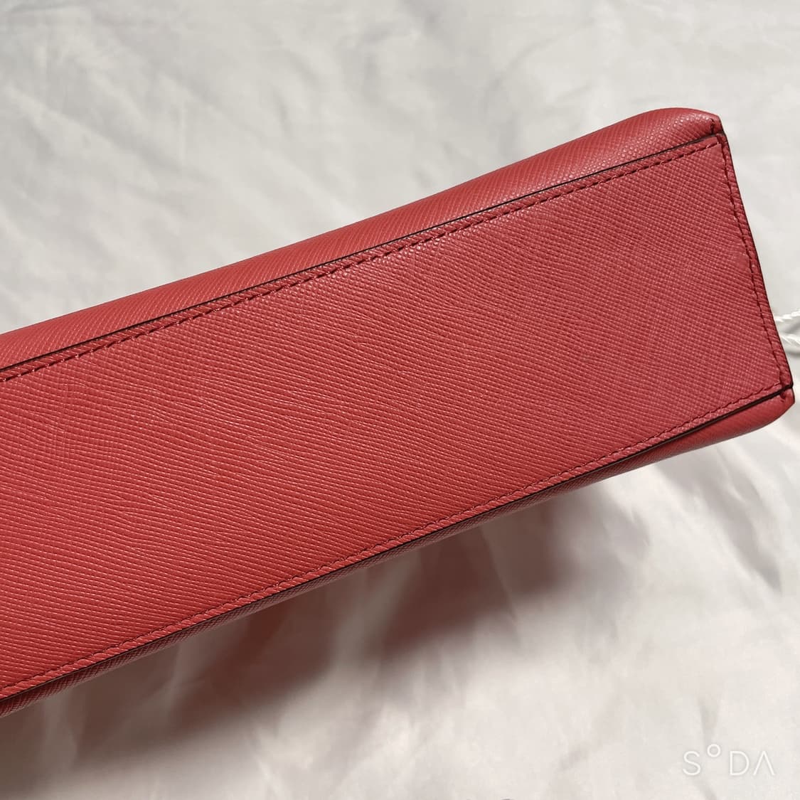 코치 미니 파우치 코랄 상품이미지4