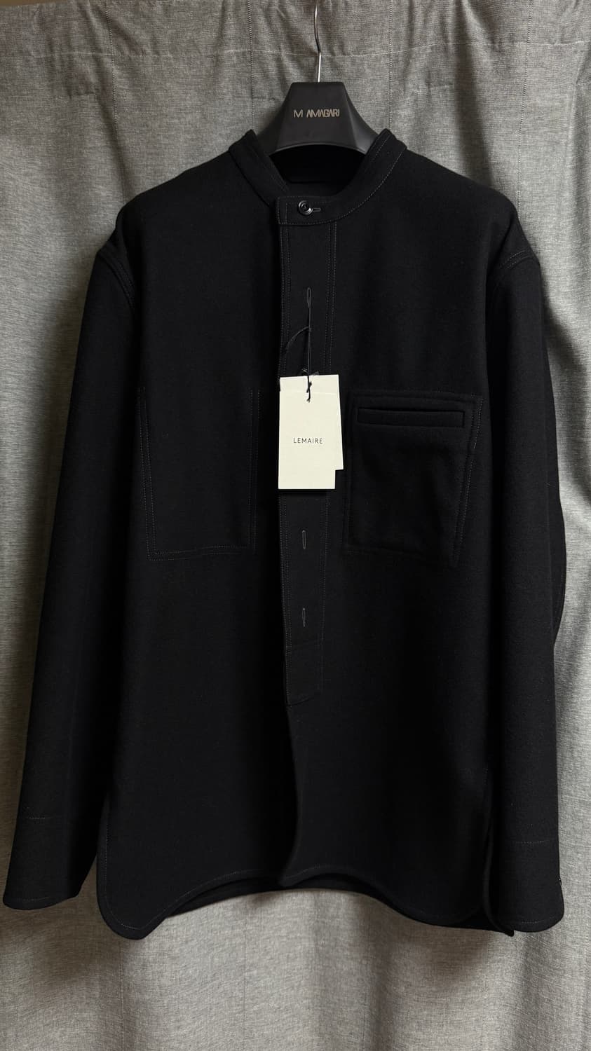 르메르 펠트울 롱 셔츠 상품이미지1