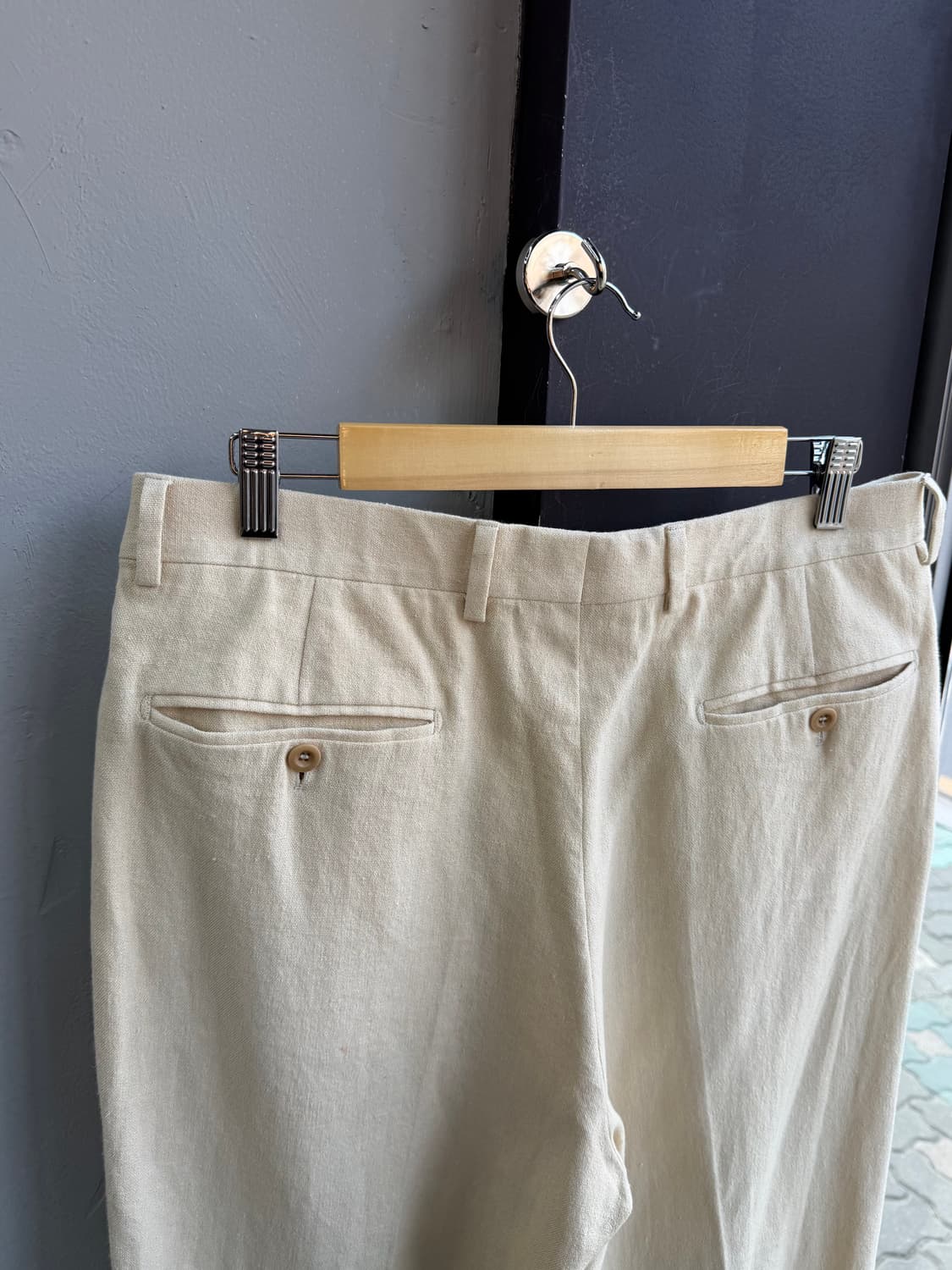 32/ 에르메스 린넨 마 투턱 베이직 팬츠 (새상품) 상품이미지8