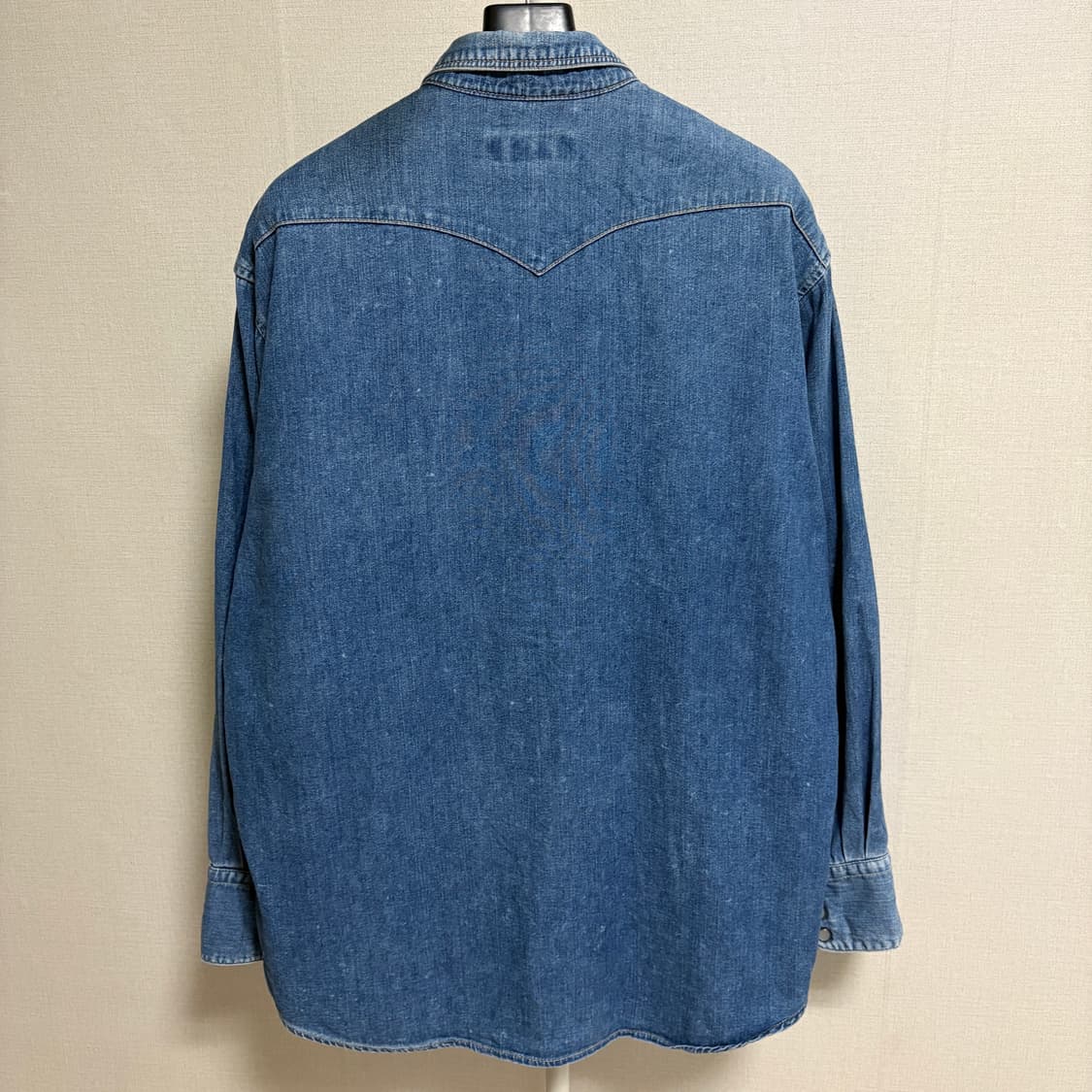 리 Lot 0450 웨스턴 데님 셔츠 / 중청, M 상품이미지7