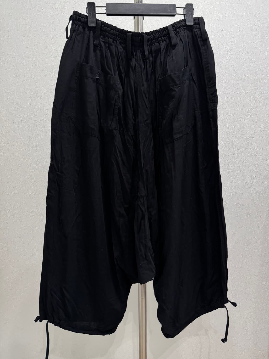 요지야마모토 레이온 와이드 사루엘 팬츠 상품이미지5