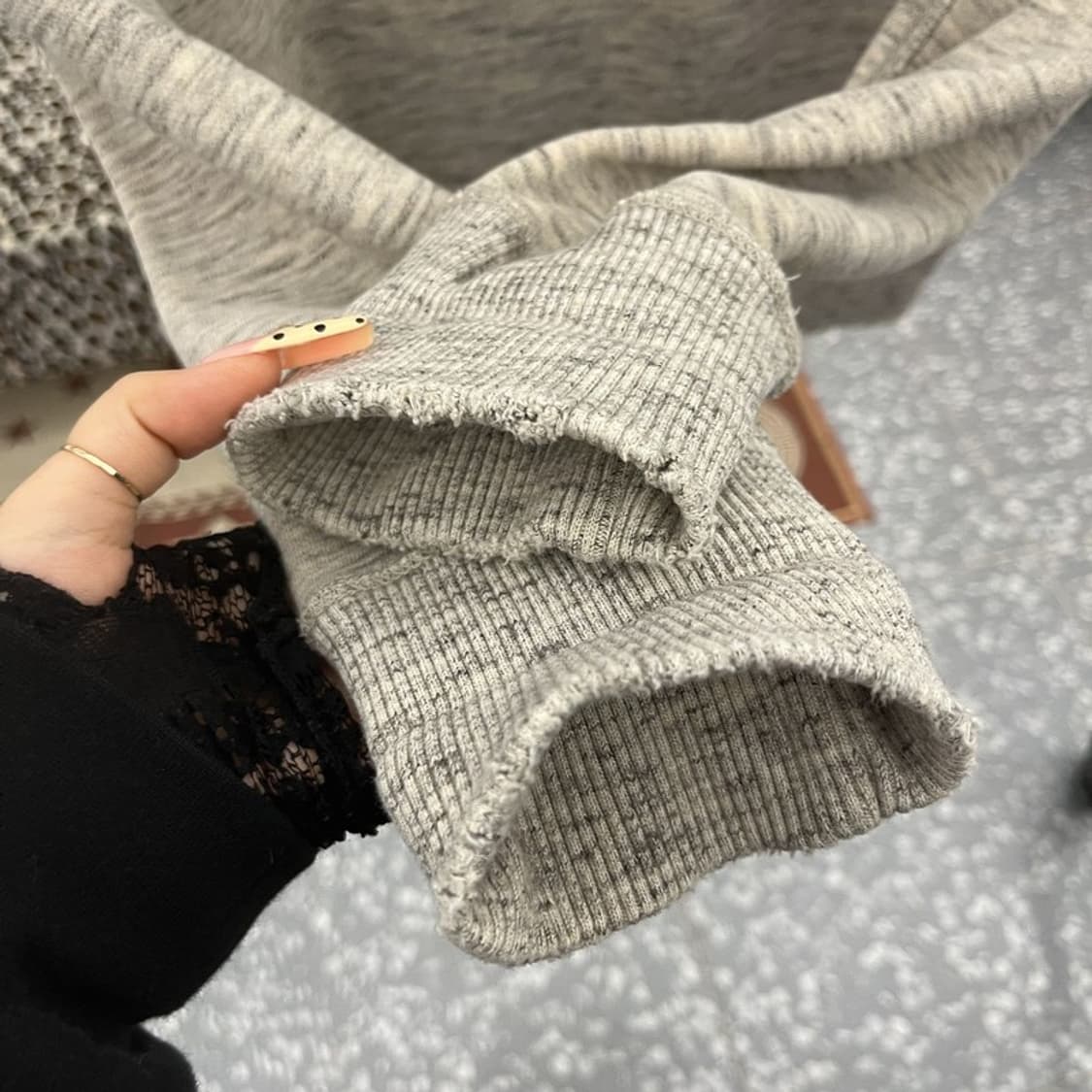 아베크롬비 레트로 Y2K 빈티지 그런지디테일 후드티 S C09742 상품이미지7