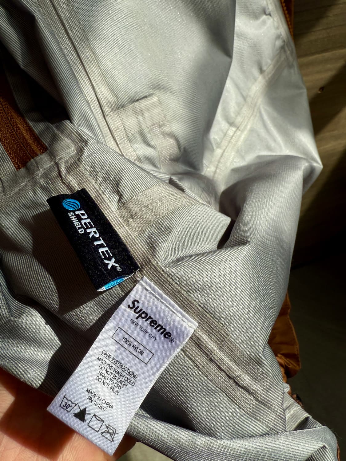 19ss 슈프림 테잎심 바람막이 XL(2XL) 상품이미지9