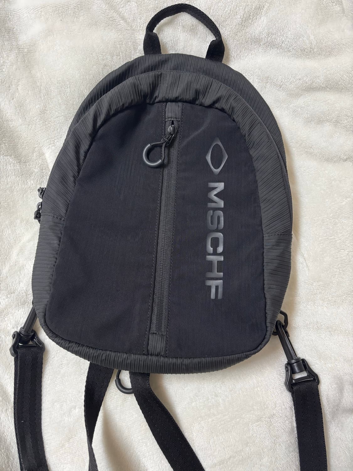 미스치프 투웨이 메쉬 슬링백 블랙 상품이미지2