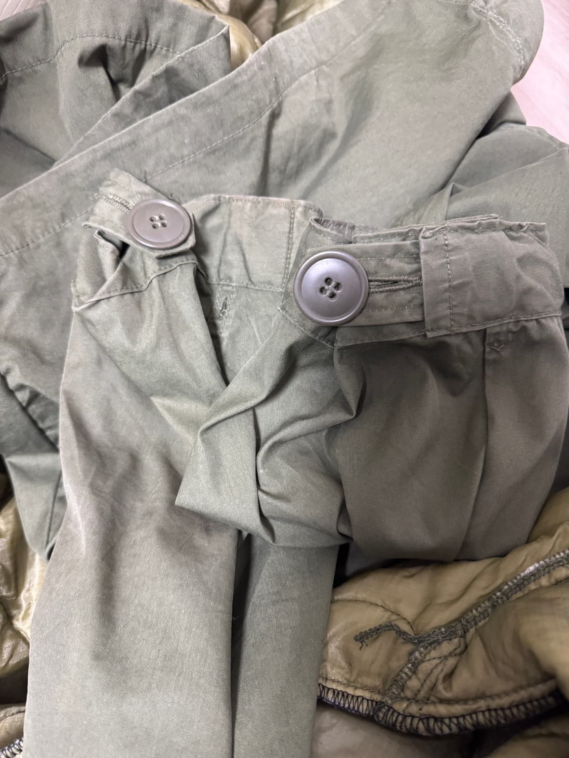 80s 소슈 M65 피쉬테일 오리지날 개파카 판매 상품이미지10