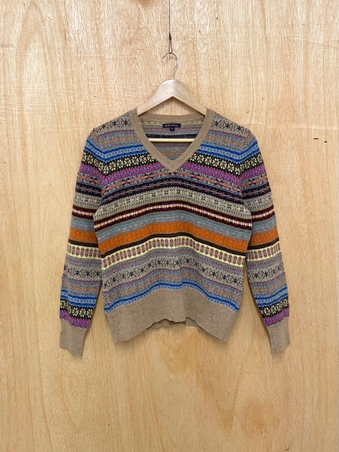 BROOKS BROTHERS fair isle knit 페어아일 니트 상품이미지1