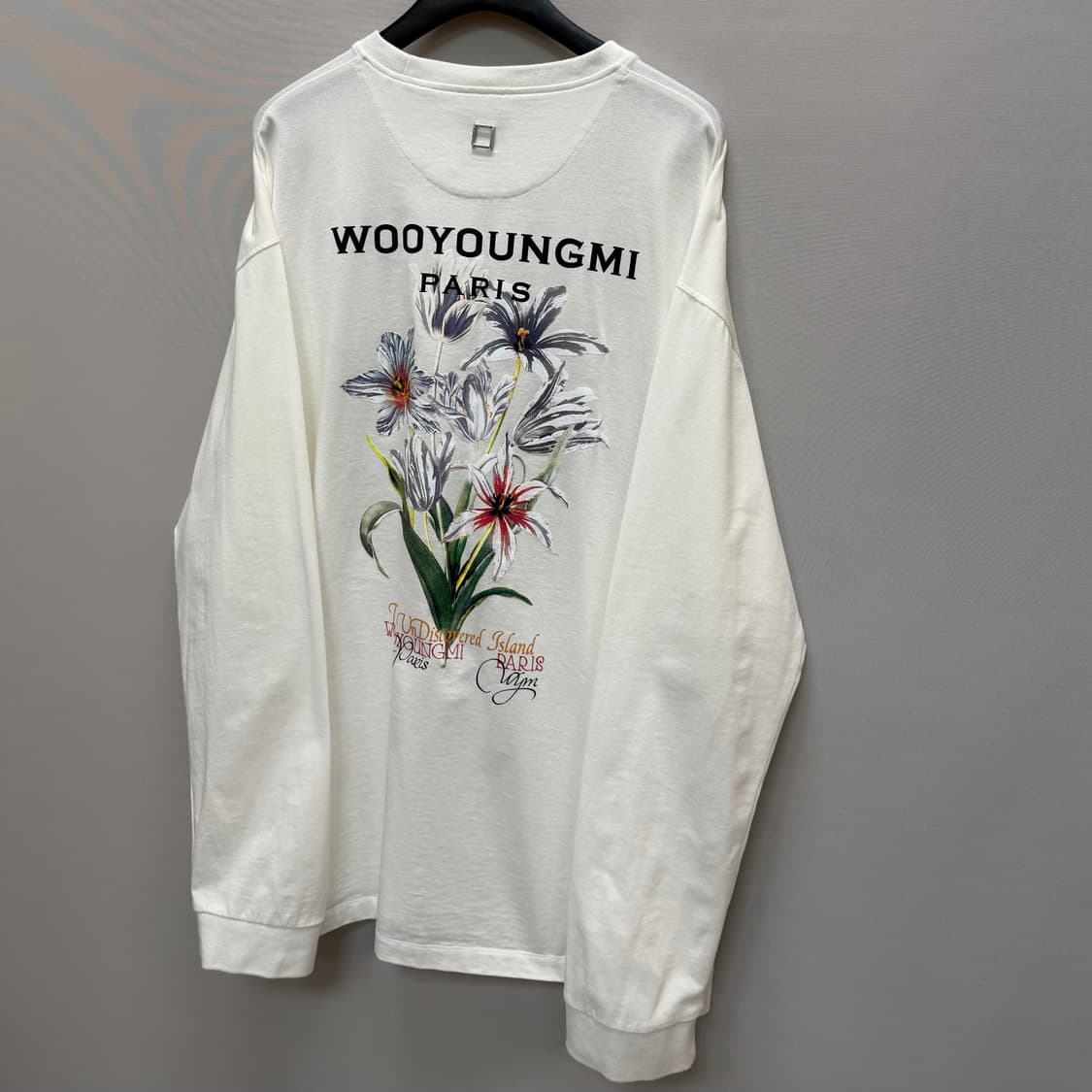 우영미 플라워 백로고 롱슬리브 ( 110 ) 상품이미지3