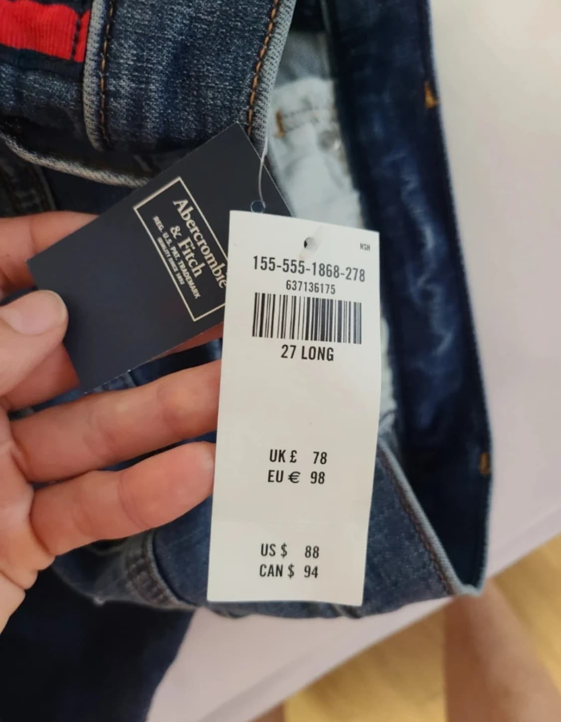 아베크롬비 Abercrombie & Fitch 여성 데님 27  상품이미지7