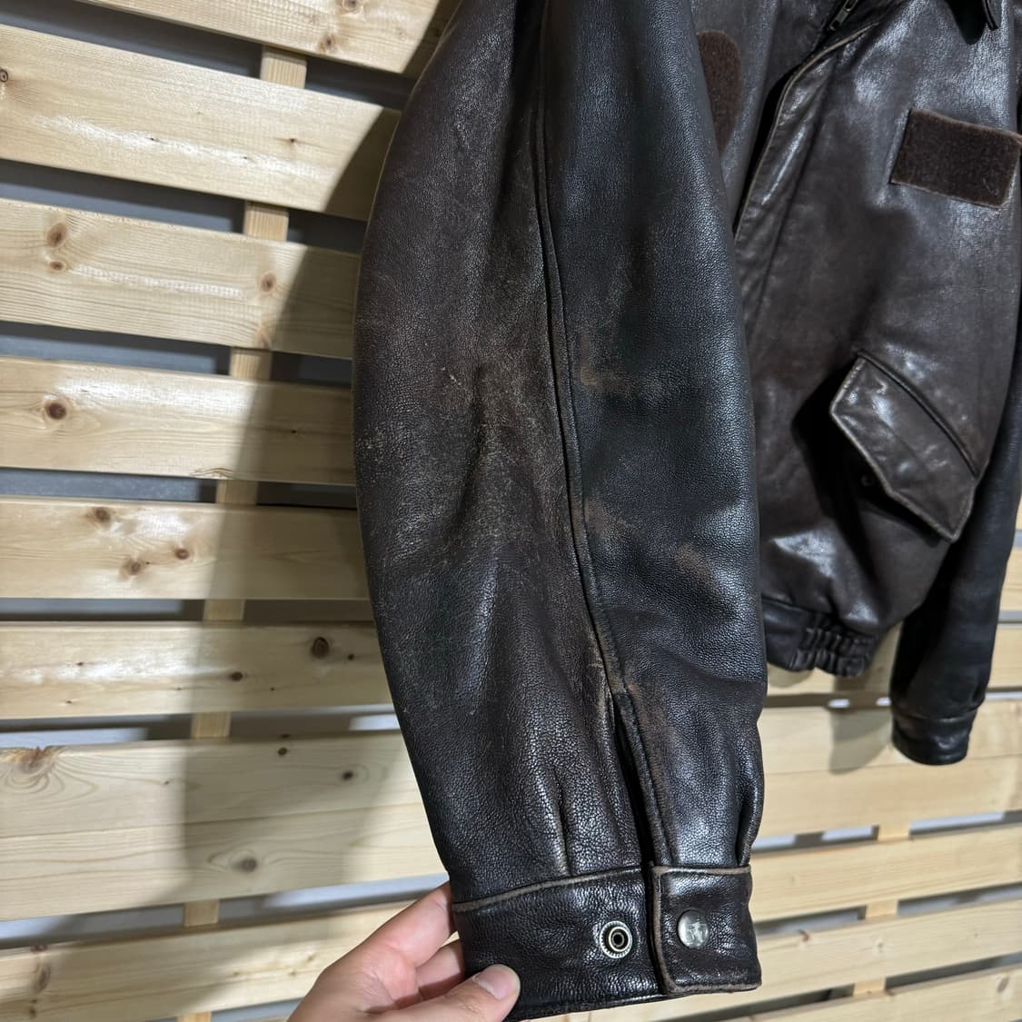 군용 양가죽자켓 상품이미지4