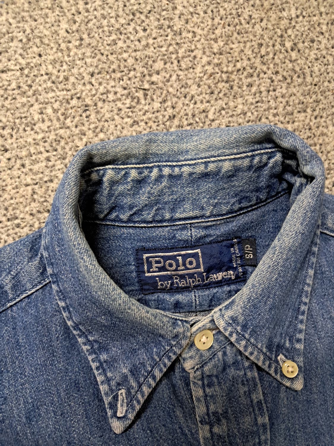 폴로90 데님셔츠 상품이미지2