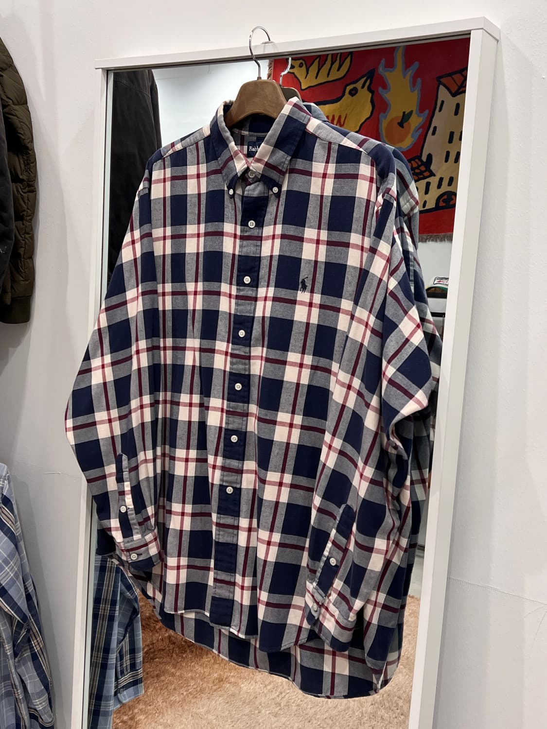 Polo ralph lauren 폴로 랄프로렌 BLAIRE 체크 셔츠 상품이미지1