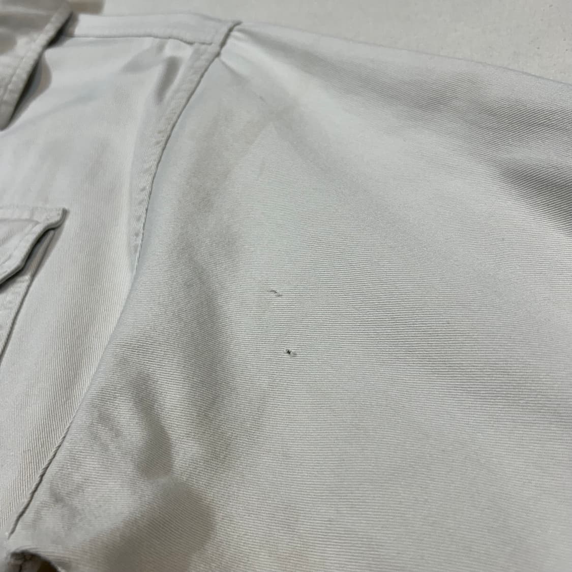 L) Wrangler 랭글러 투포켓 워크웨어 코튼 셔츠 크림 아이보리 상품이미지6