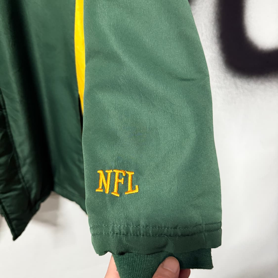 00s NFL 올드스쿨 그린베이 패커스 배색 자켓 상품이미지6