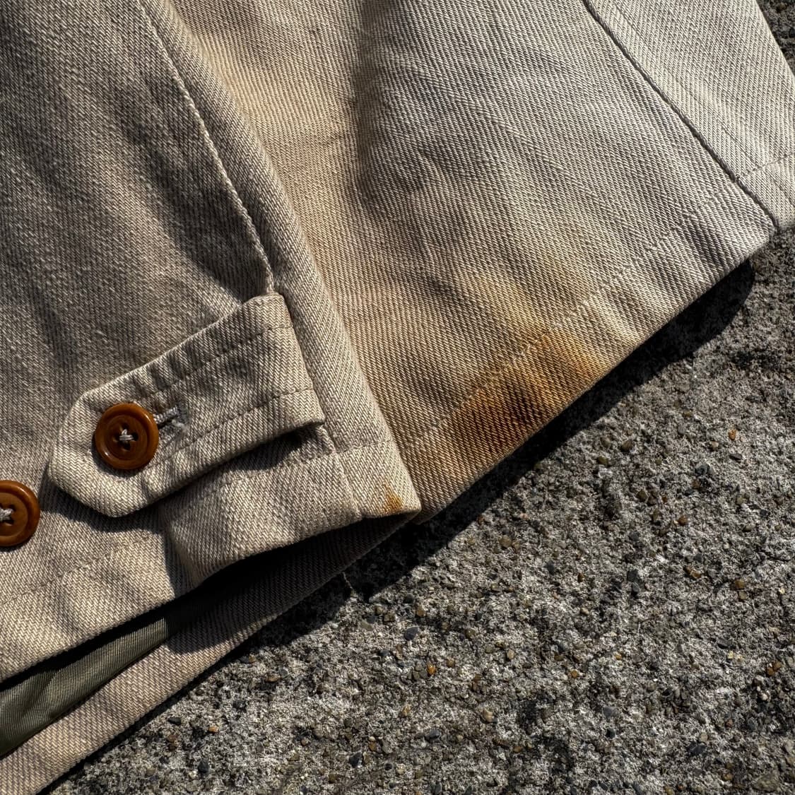 [L] Y's For men 코튼 트윌 집업 자켓 상품이미지8