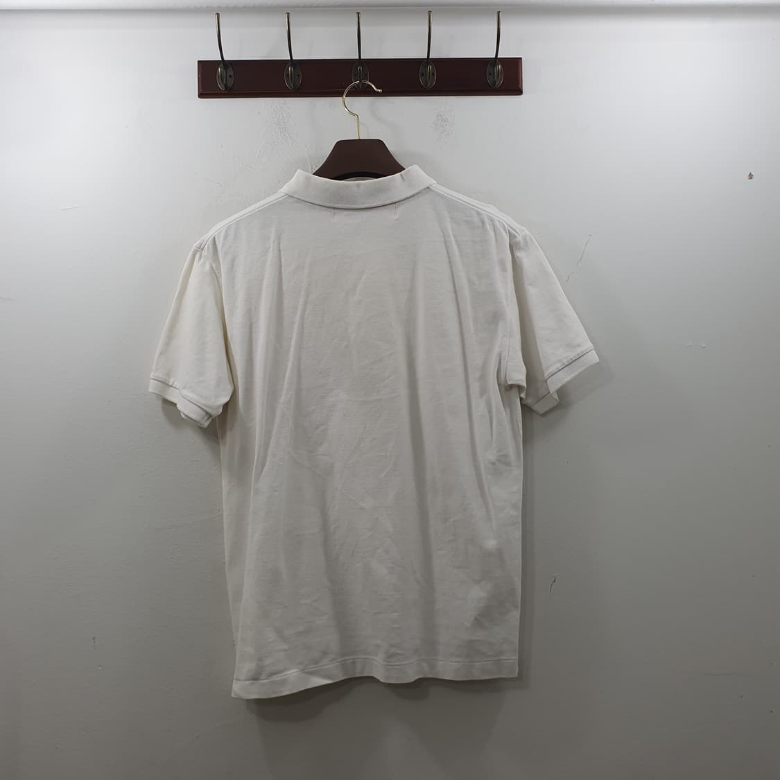 L 꼼데가르송 남성 레드와펜 폴로 데일리 반팔티셔츠 상품이미지6