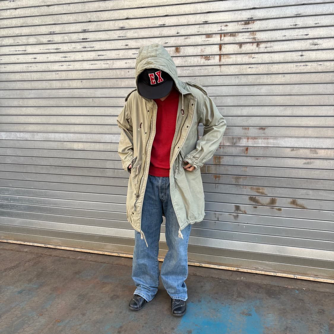 랄프로렌 데님&서플라이 옐로우 레터링 M51 파카 상품이미지7