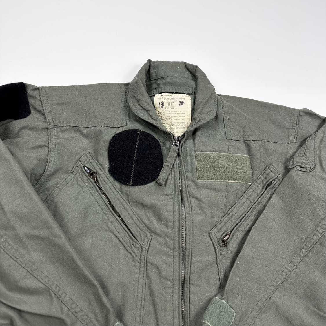 80년도 오리지널 US ARMY 미군 오버롤 점프수트 40s 상품이미지2