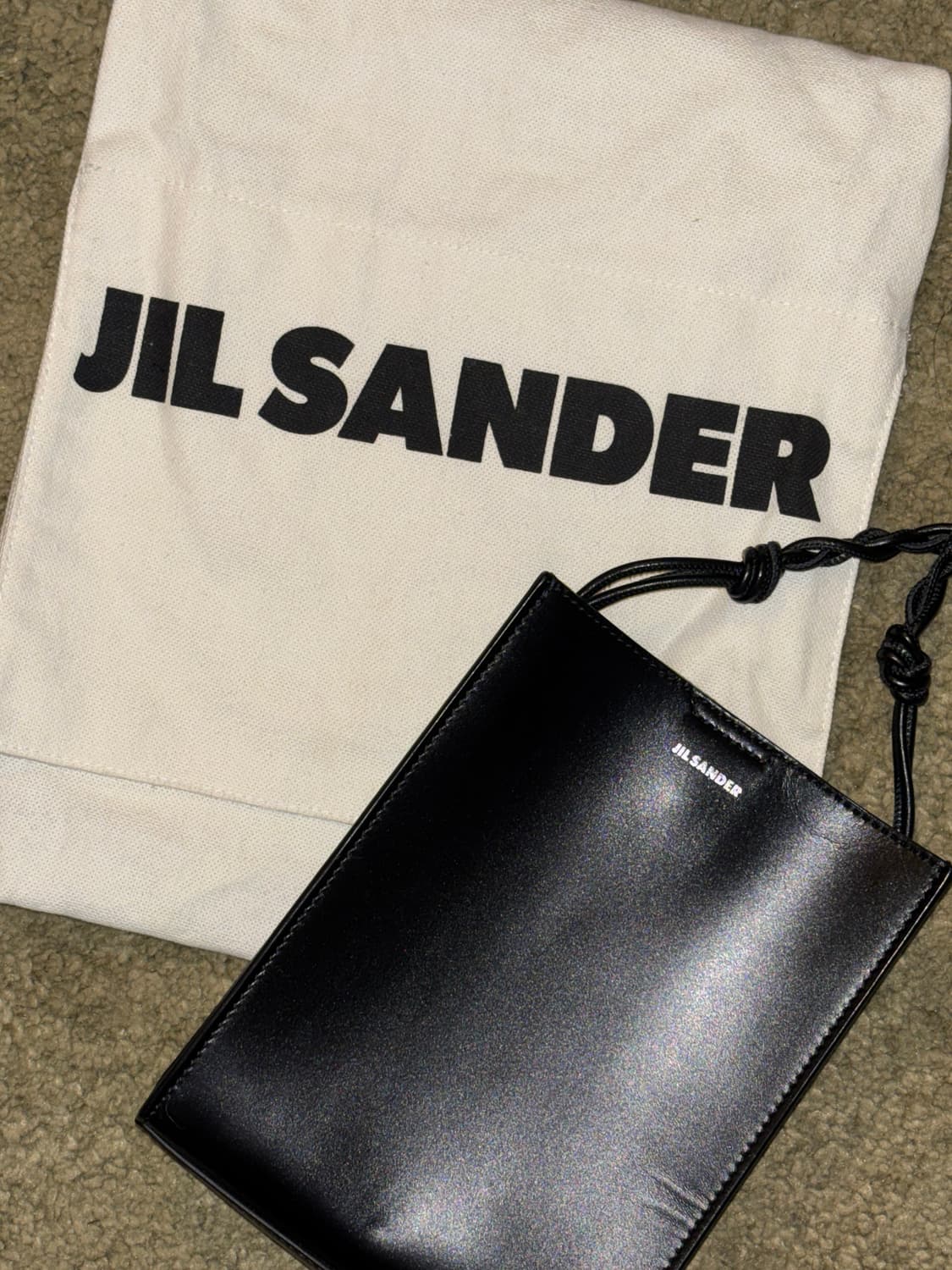 질샌더 JIL SANDER 탱글백 Small (실버 로고) 상품이미지4