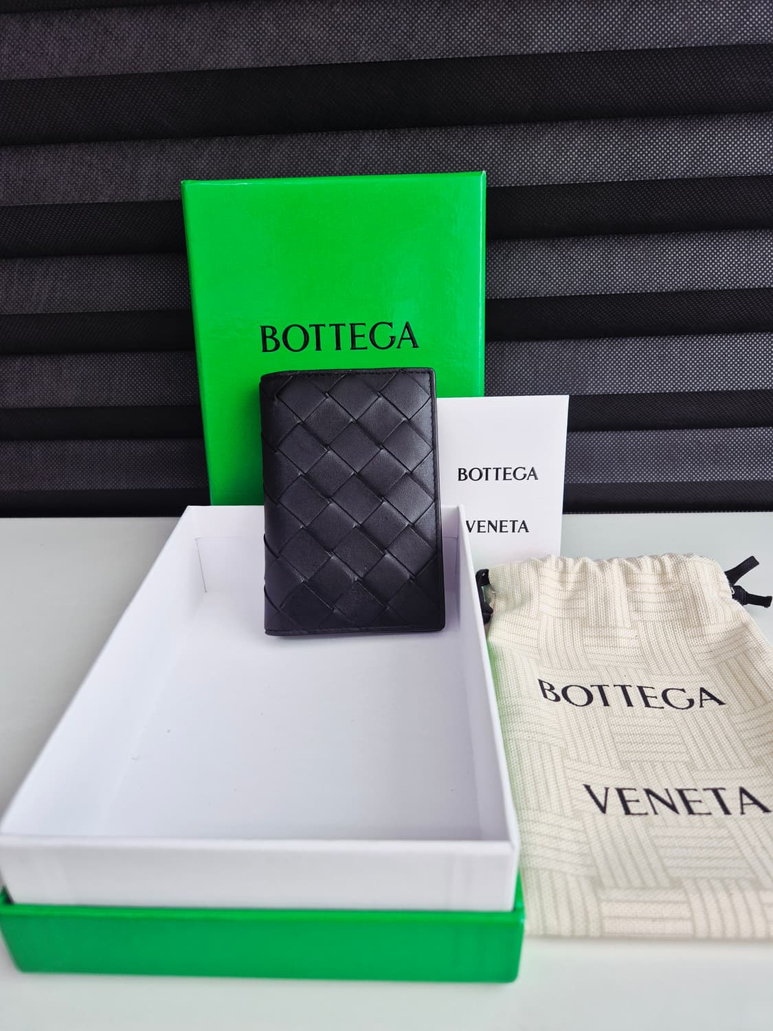 보테가 베네타 투톤 카드지갑(새상품급) 상품이미지1