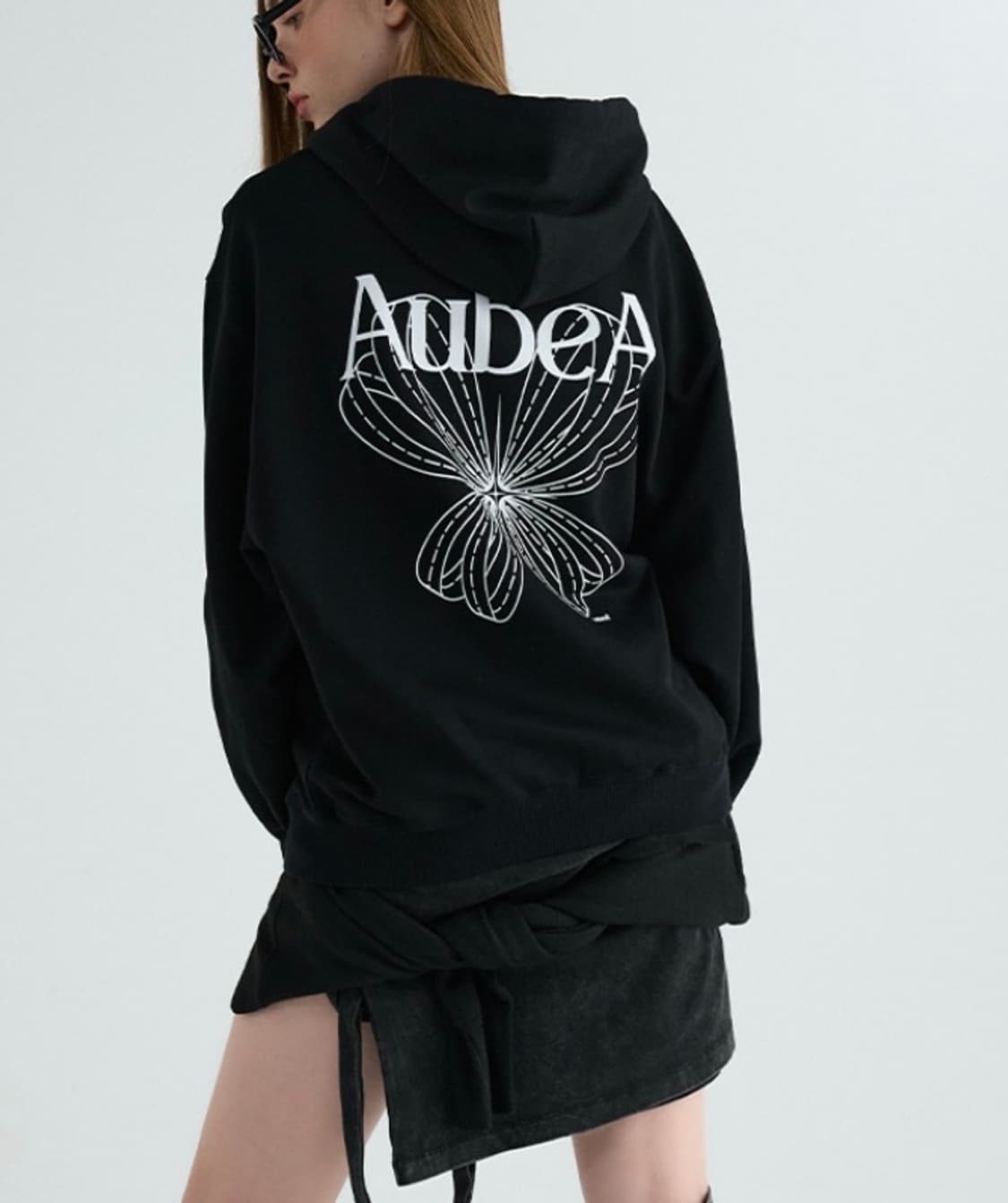 베테제 오브에 후드집업 블랙 보넥도성호 착용 상품이미지1