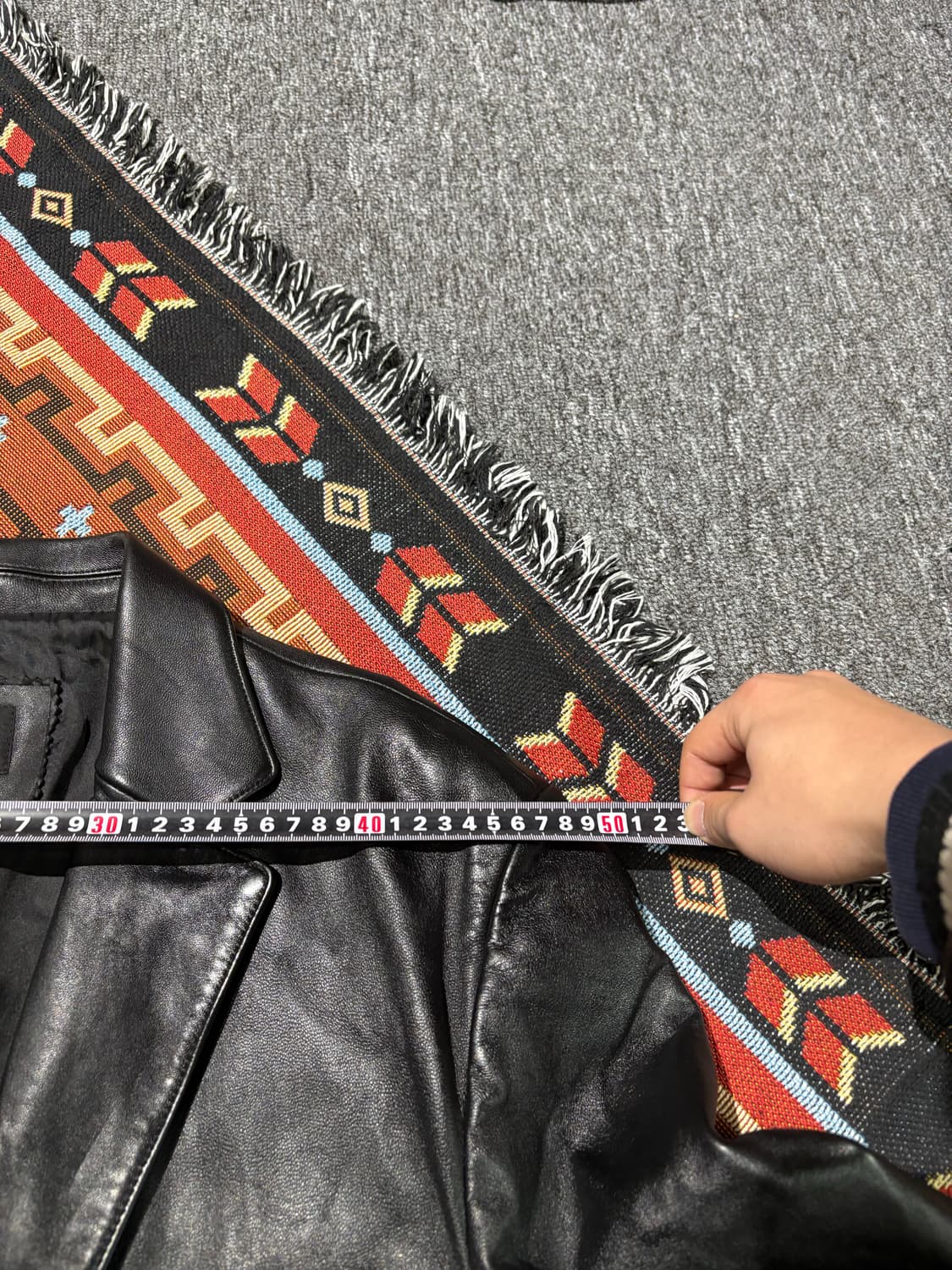 빈티지 100% 양가죽 블레이저 레더자켓 상품이미지9