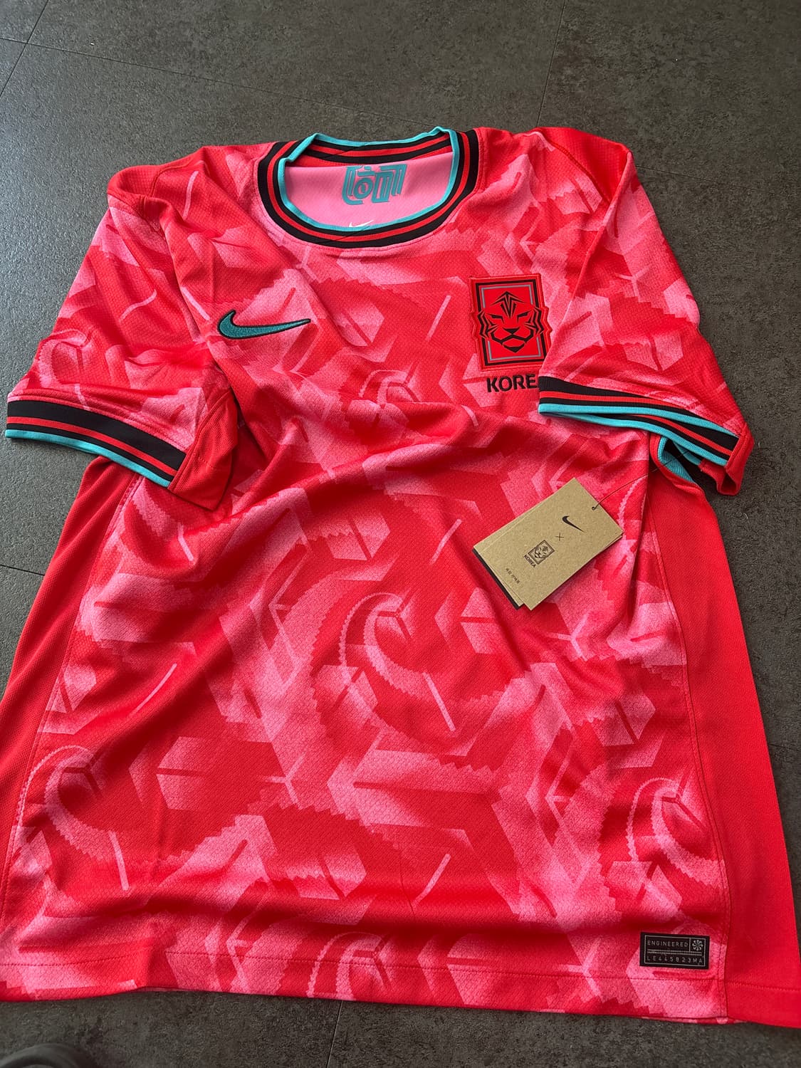 나이키 대한민국 2024/24 드라이핏 스타디움 홈 레플리카 저지 블랙  상품이미지1