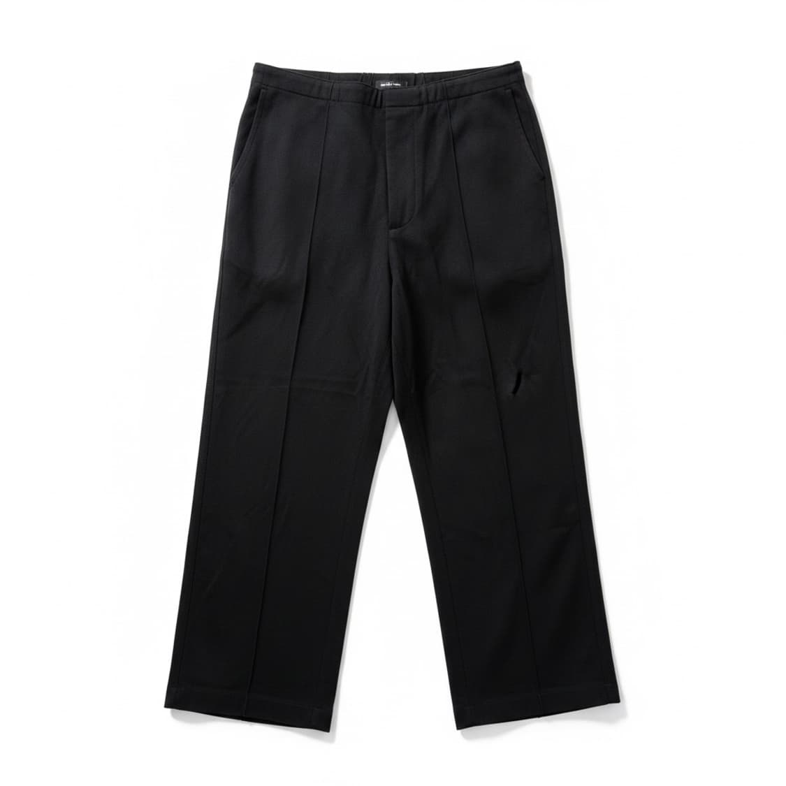 블랙 와이트 코튼 팬츠 XL 상품이미지1