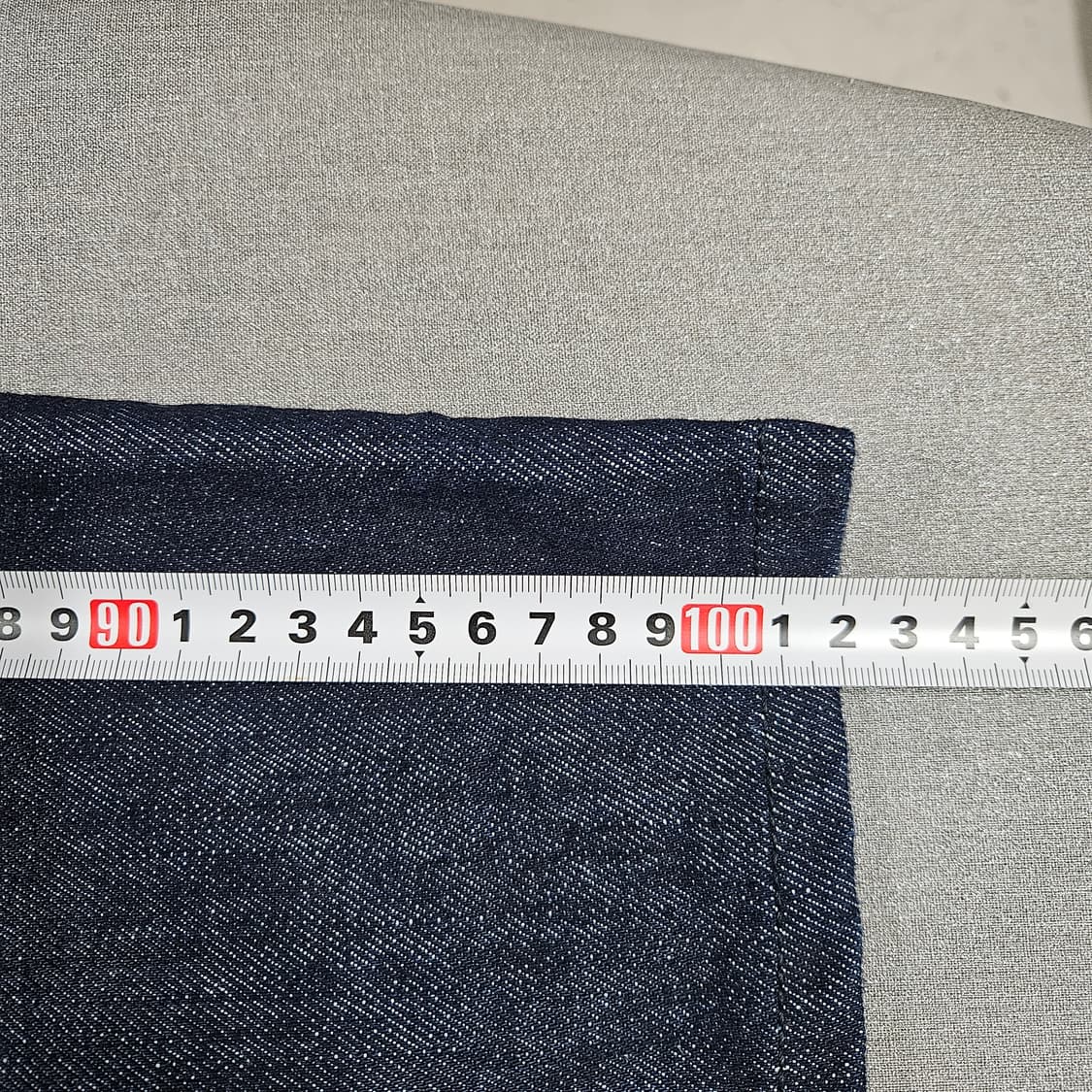 33 플랙 이집트 테이퍼드 P51 생지 데님팬츠 2024년 신형 상품이미지7