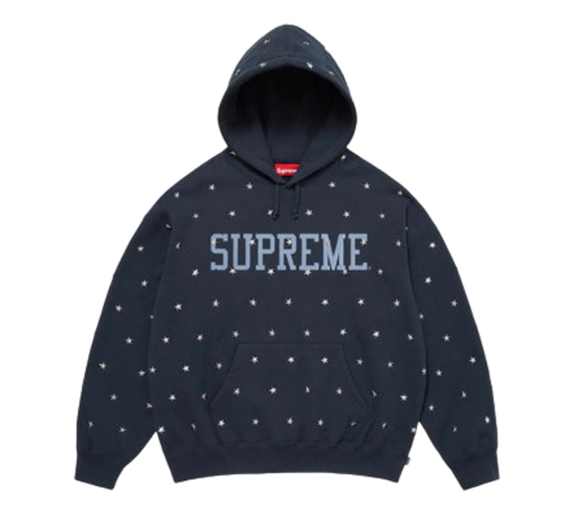 Supreme Stars Studded Hooded Sweatshirt 상품이미지1
