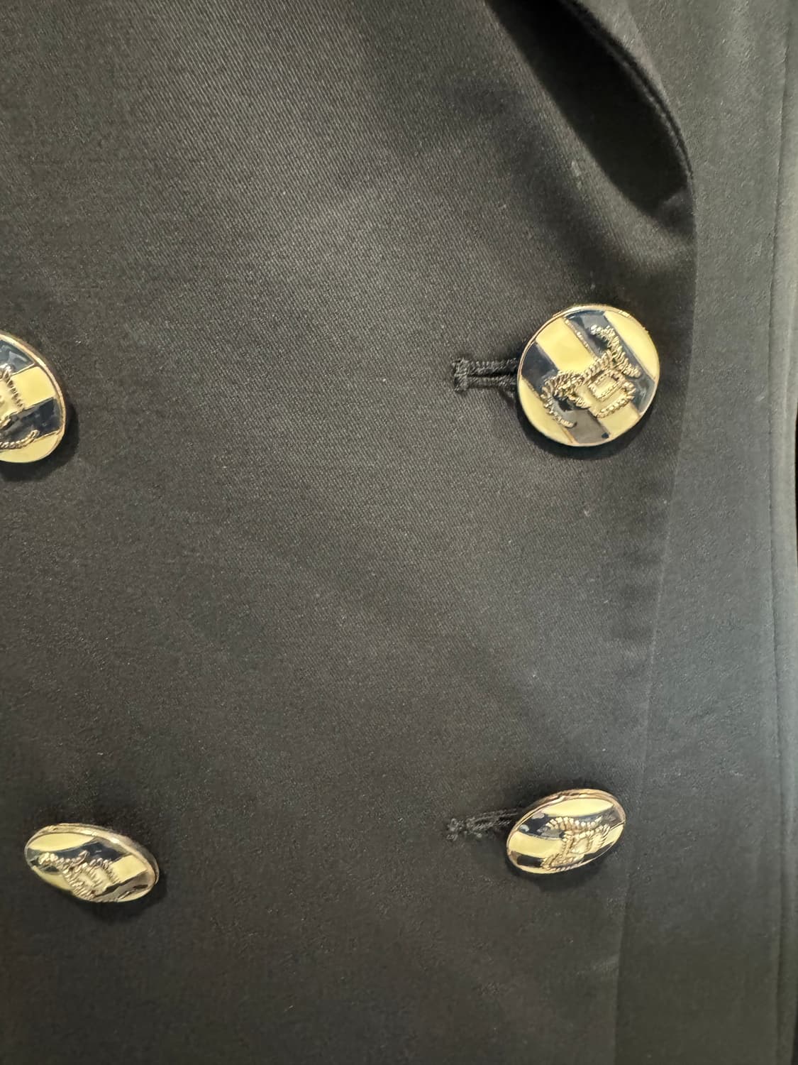 타임 블랙 더블 자켓 상품이미지7