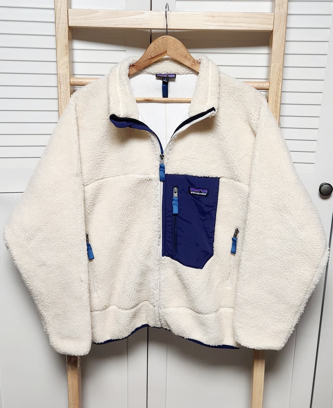 파타고니아 레트로 아이보리 후리스 플러스 자켓 상품이미지2
