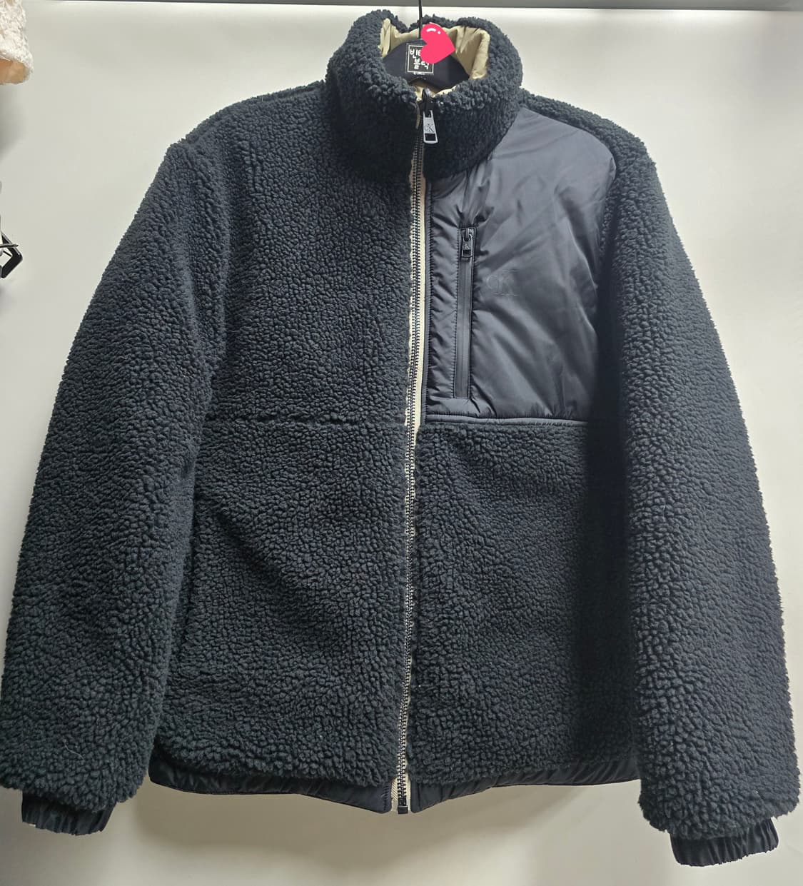 캘빈클라인 리버시블 덕다운 뽀글이 패딩 S(95)공용 상품이미지2