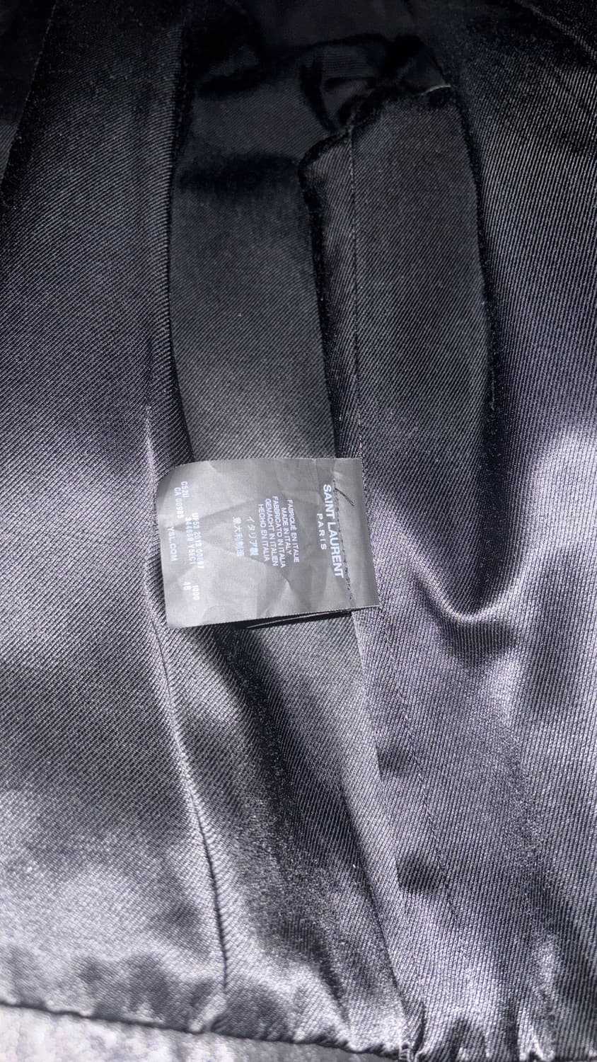 생로랑 에디슬리먼 2014ss 런웨이 스터드 레더자켓 48사이즈 상품이미지4