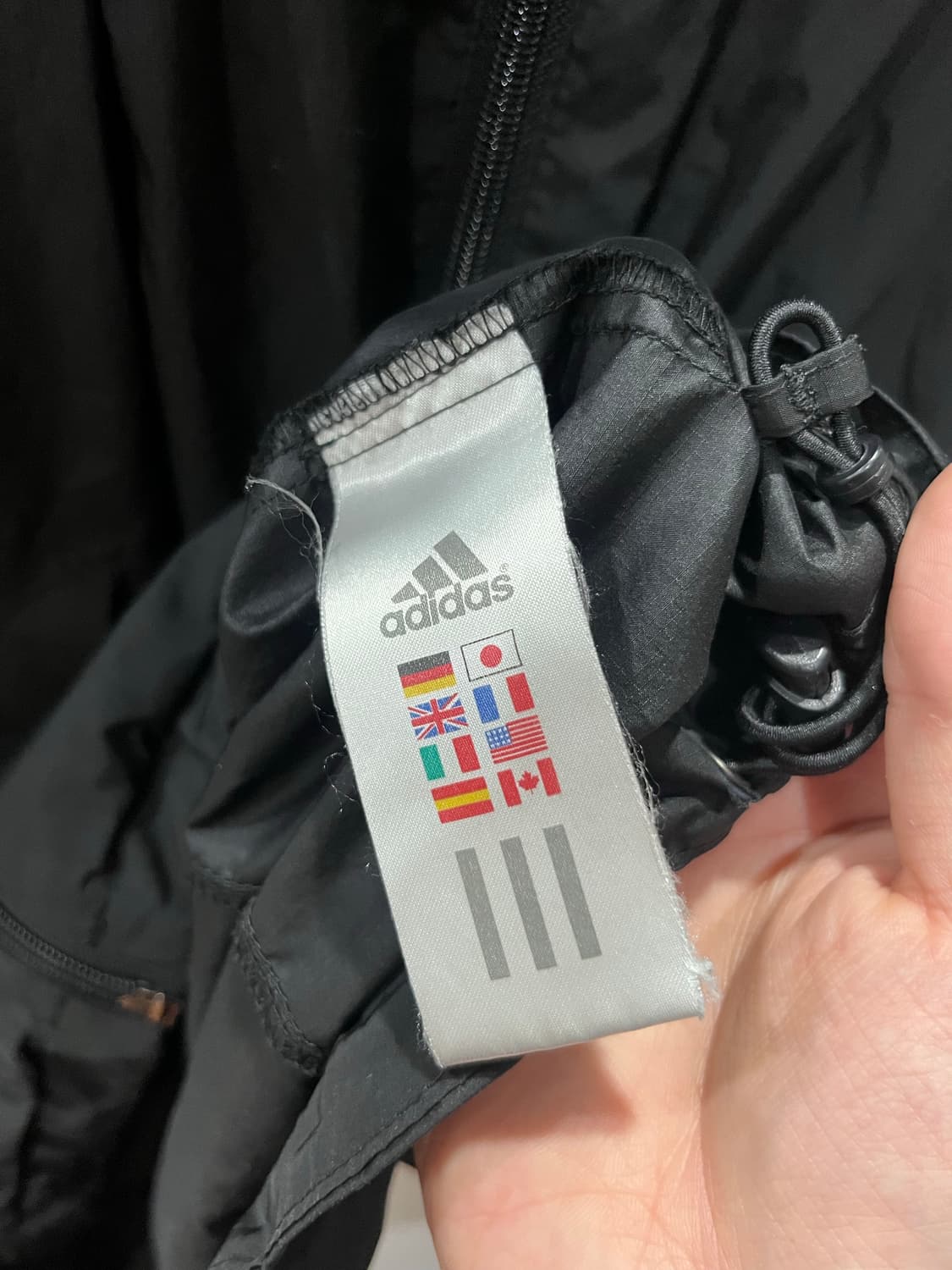 아디다스 윈드브레이커 블랙 105 상품이미지7