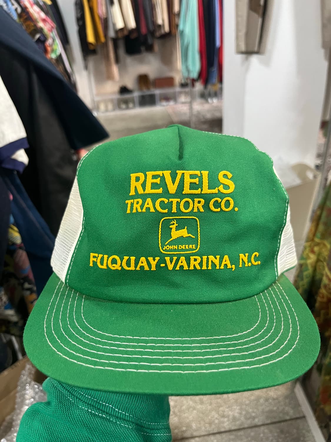 80~90s JOHN DEERE 빈티지 트러커캡  상품이미지1