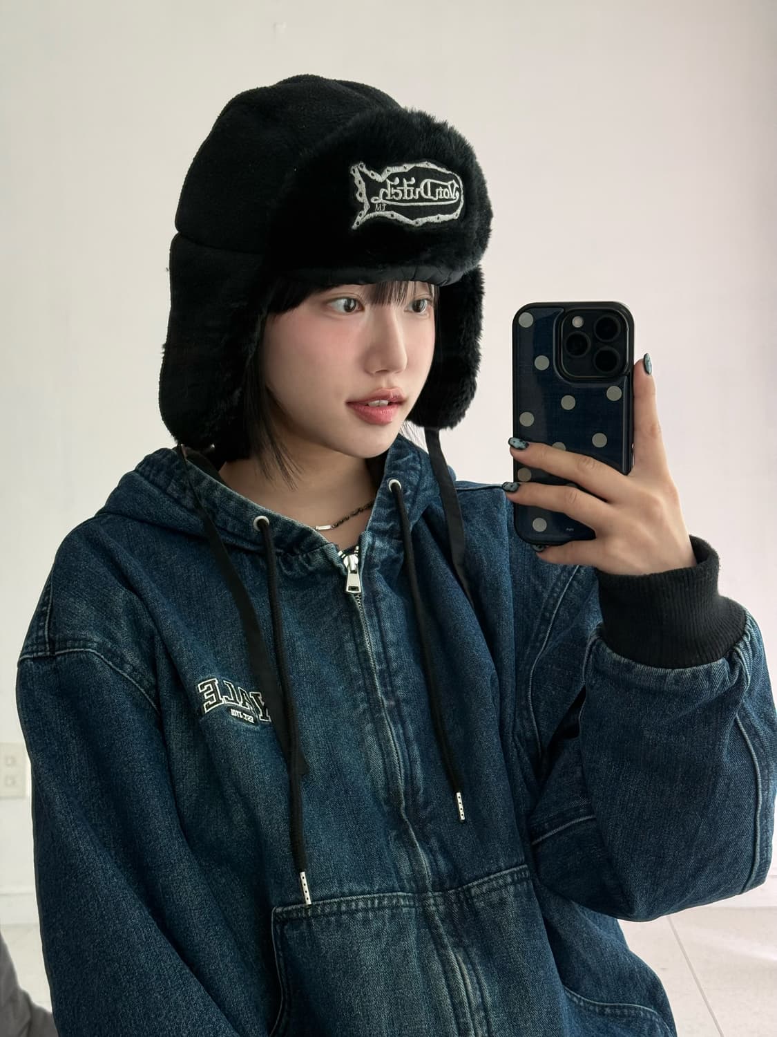 본더치 블랙 트루퍼햇 상품이미지3