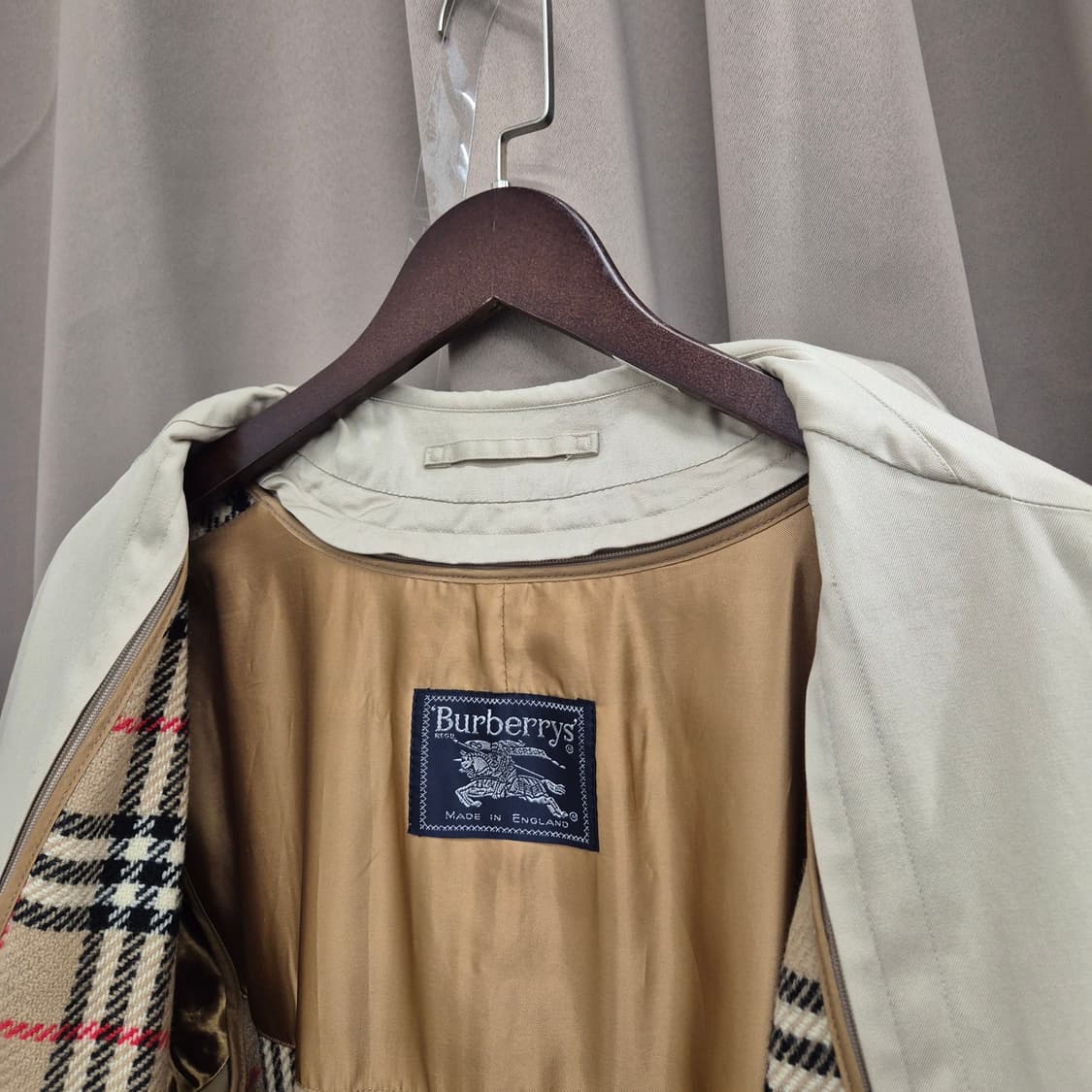 버버리 빈티지 트렌치 코트 52 상품이미지5