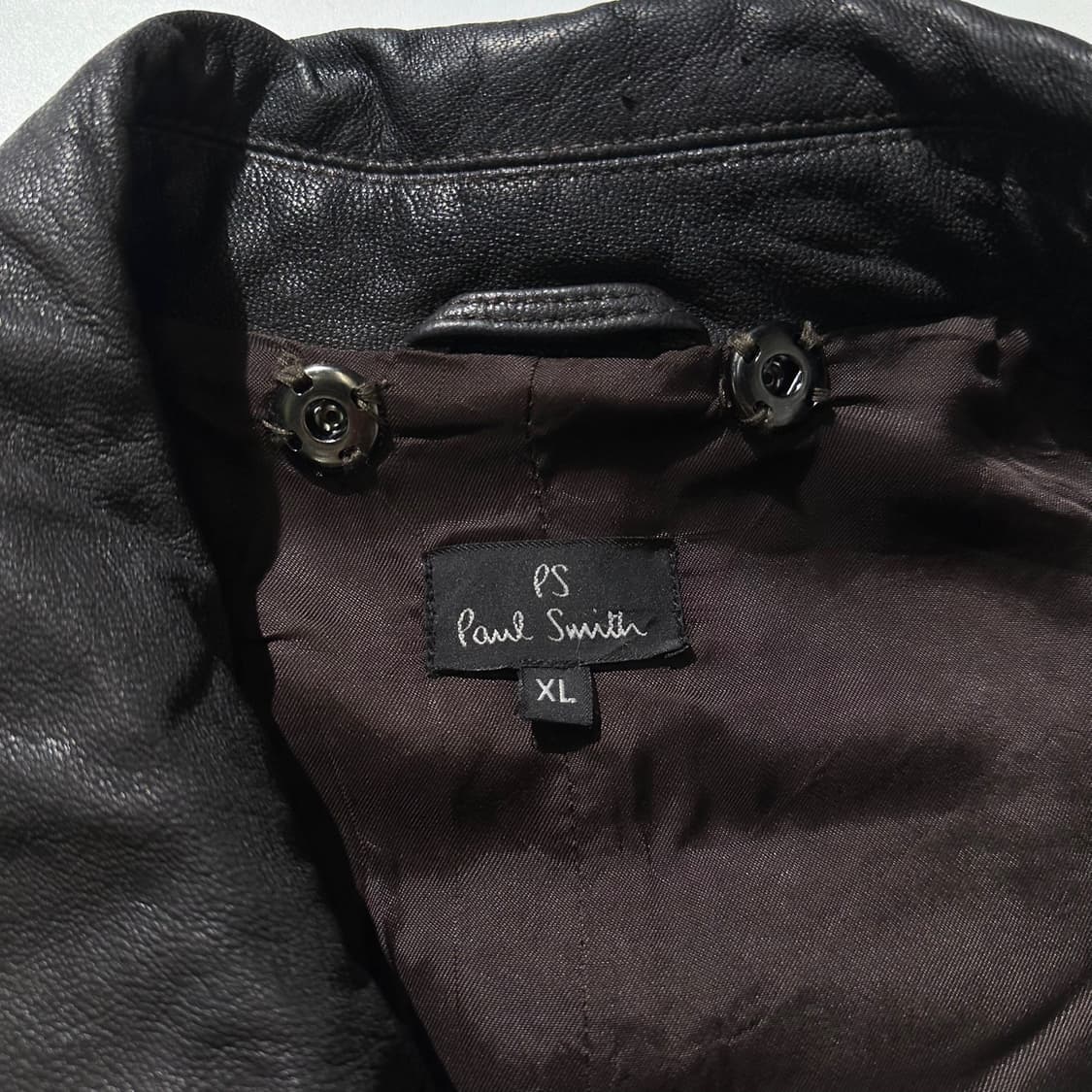 (매장판) 폴스미스 레더 싱글 유틸리티 가죽자켓 상품이미지4