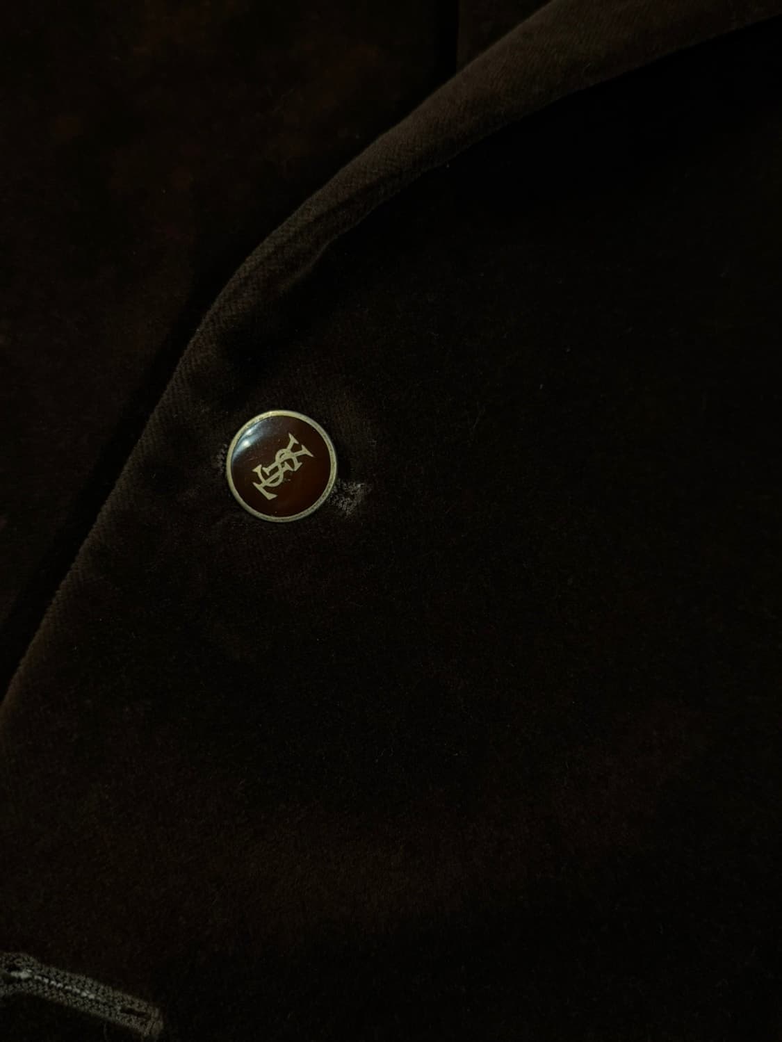 이브생로랑 벨루어 자켓 100 상품이미지8