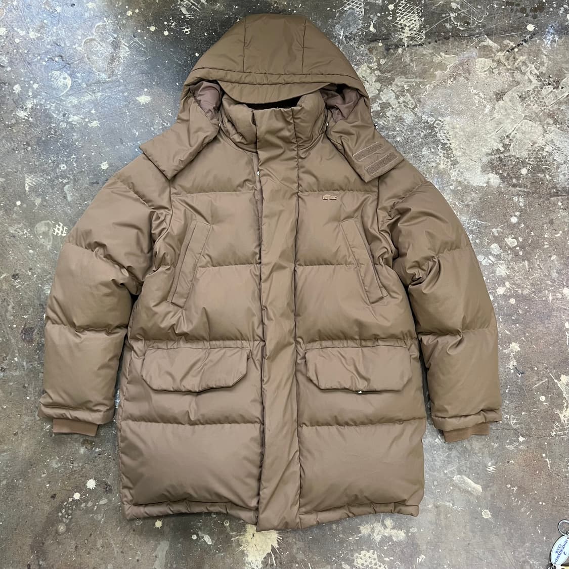 105) 라코스테 덕다운 패딩 오리털 패딩 점퍼 하프패딩 상품이미지2