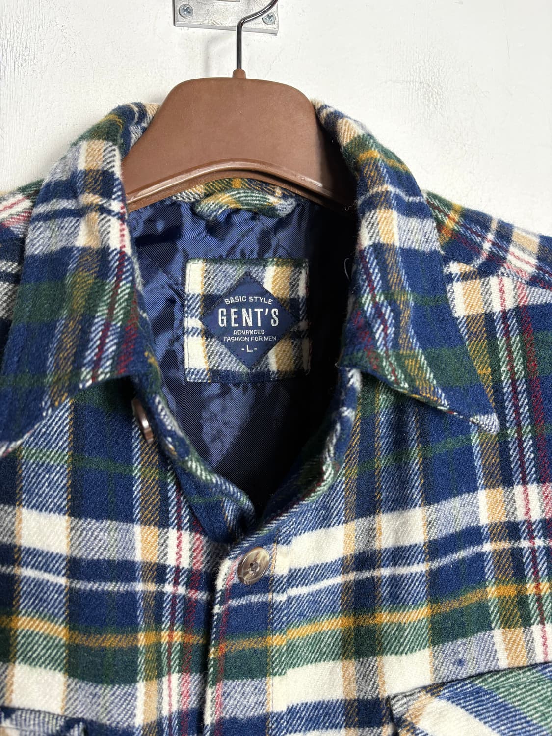 Gents 해비 체크 셔츠 상품이미지5