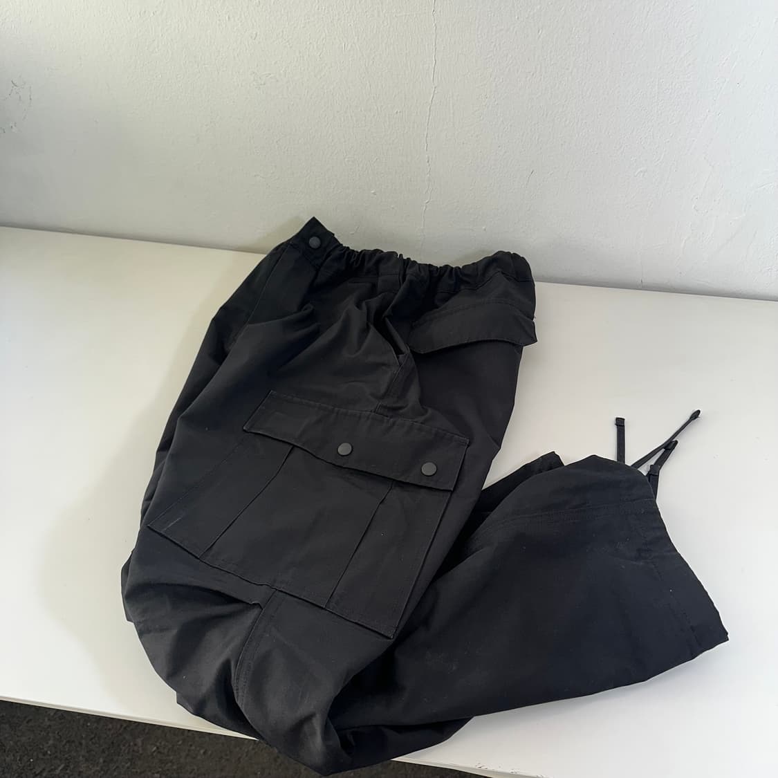 M 와일드혹스 블랙 나일론 M65 밀리터리 카고팬츠 상품이미지1