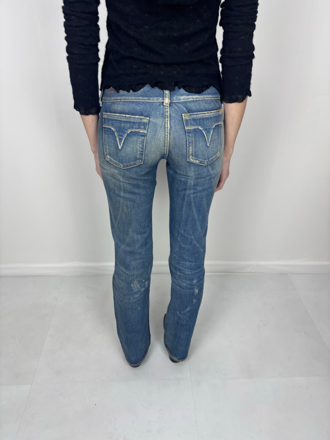 DIESEL BELTED WAIST BOOTCUT DENIM 상품이미지8