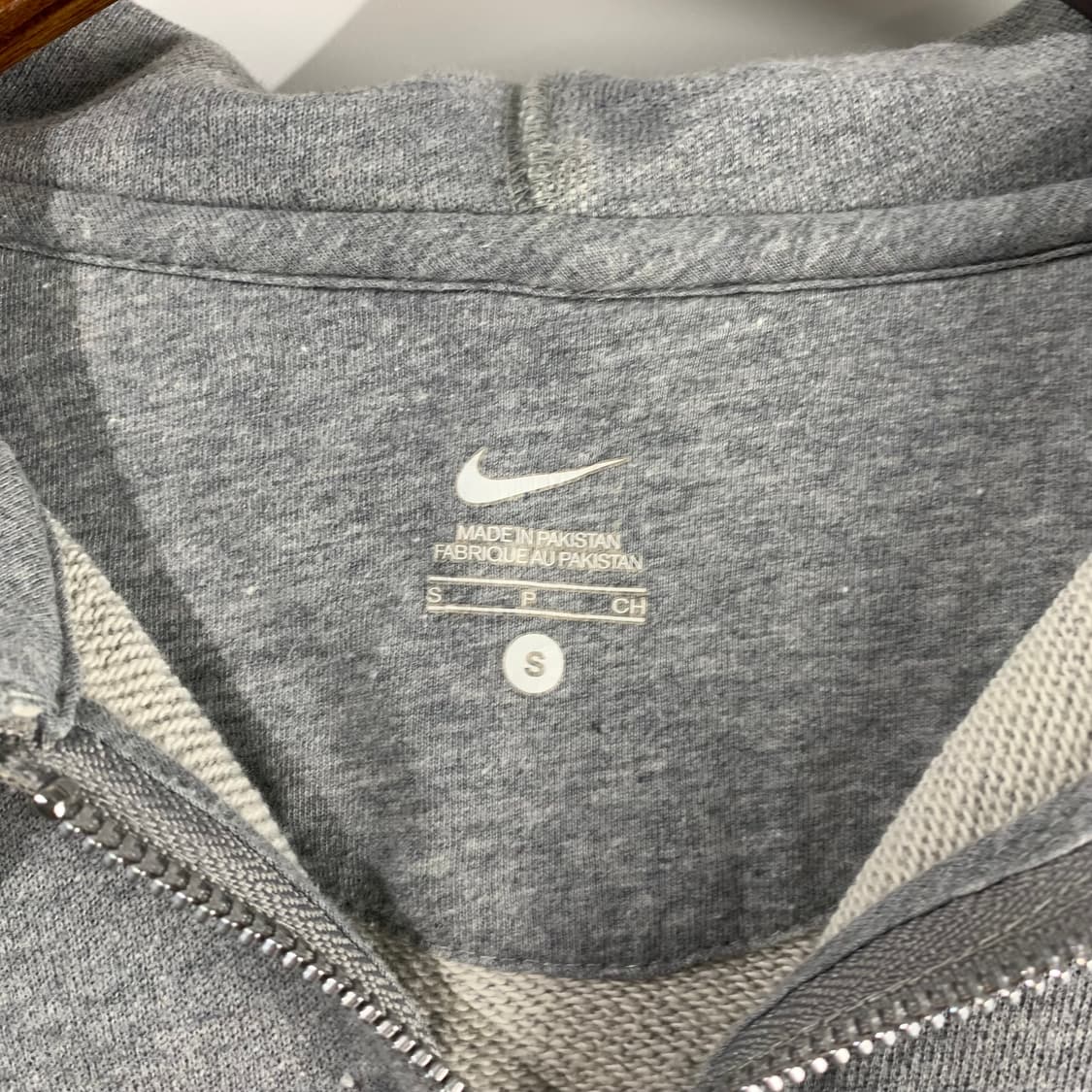 나이키 스우시 그레이 후드집업 상품이미지7