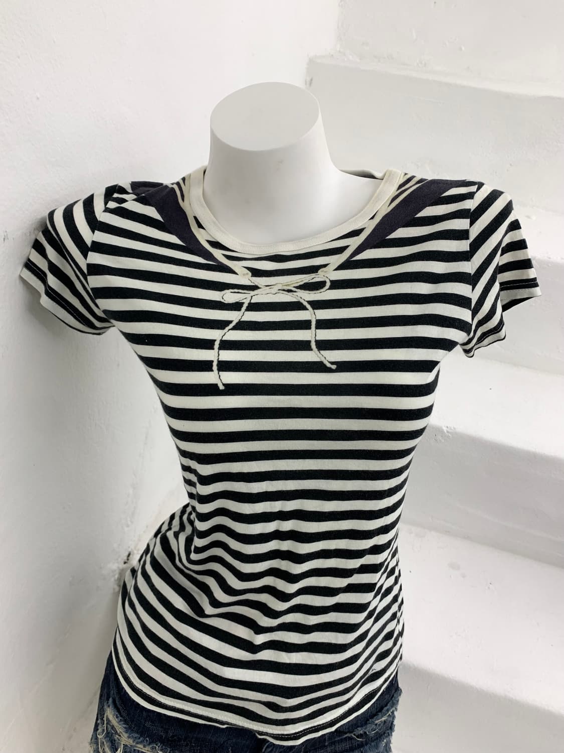 Paul Smith ribbon detail stripe t-shirt  상품이미지2