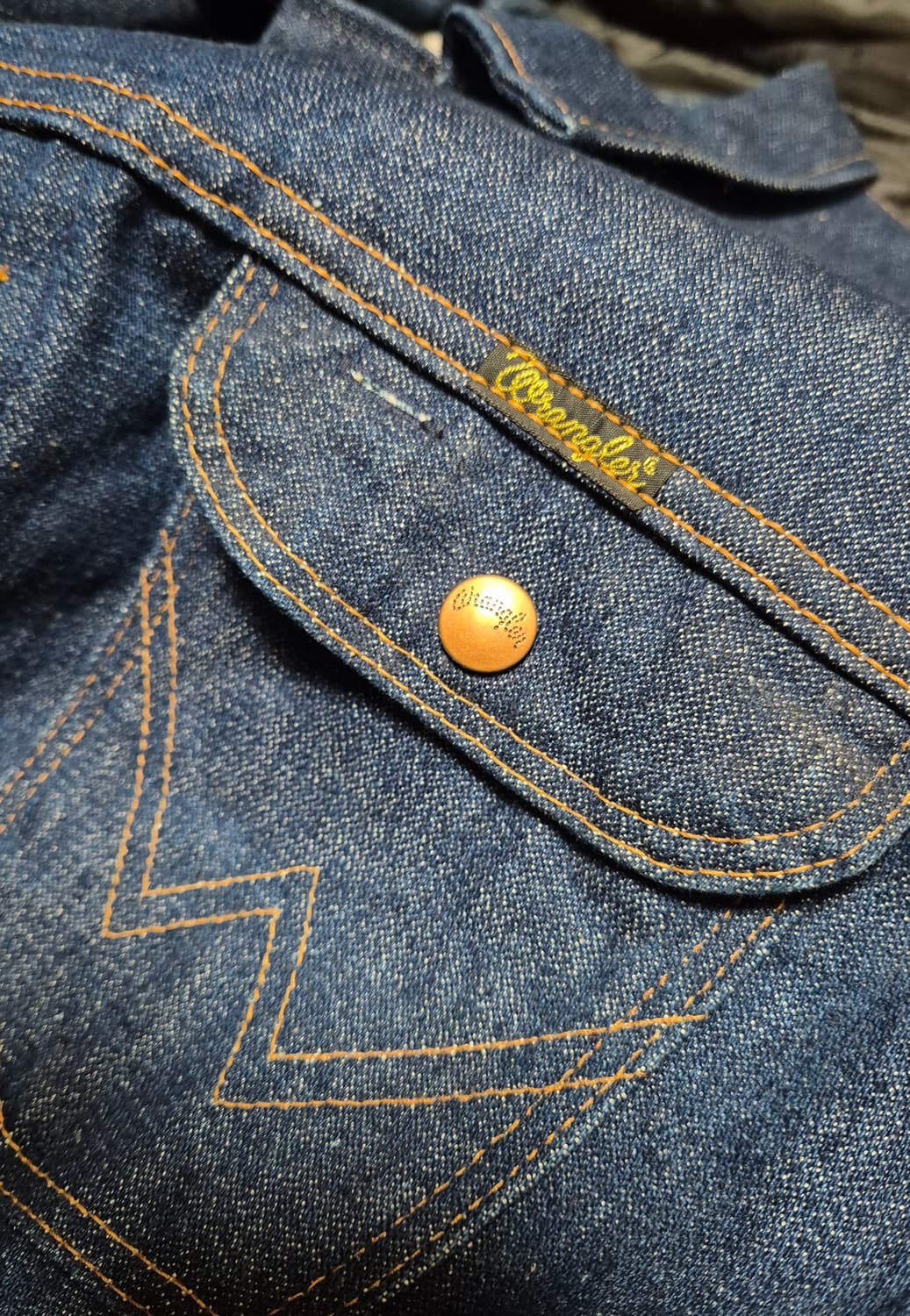 80s 랭글러 트러커 데님자켓 상품이미지5