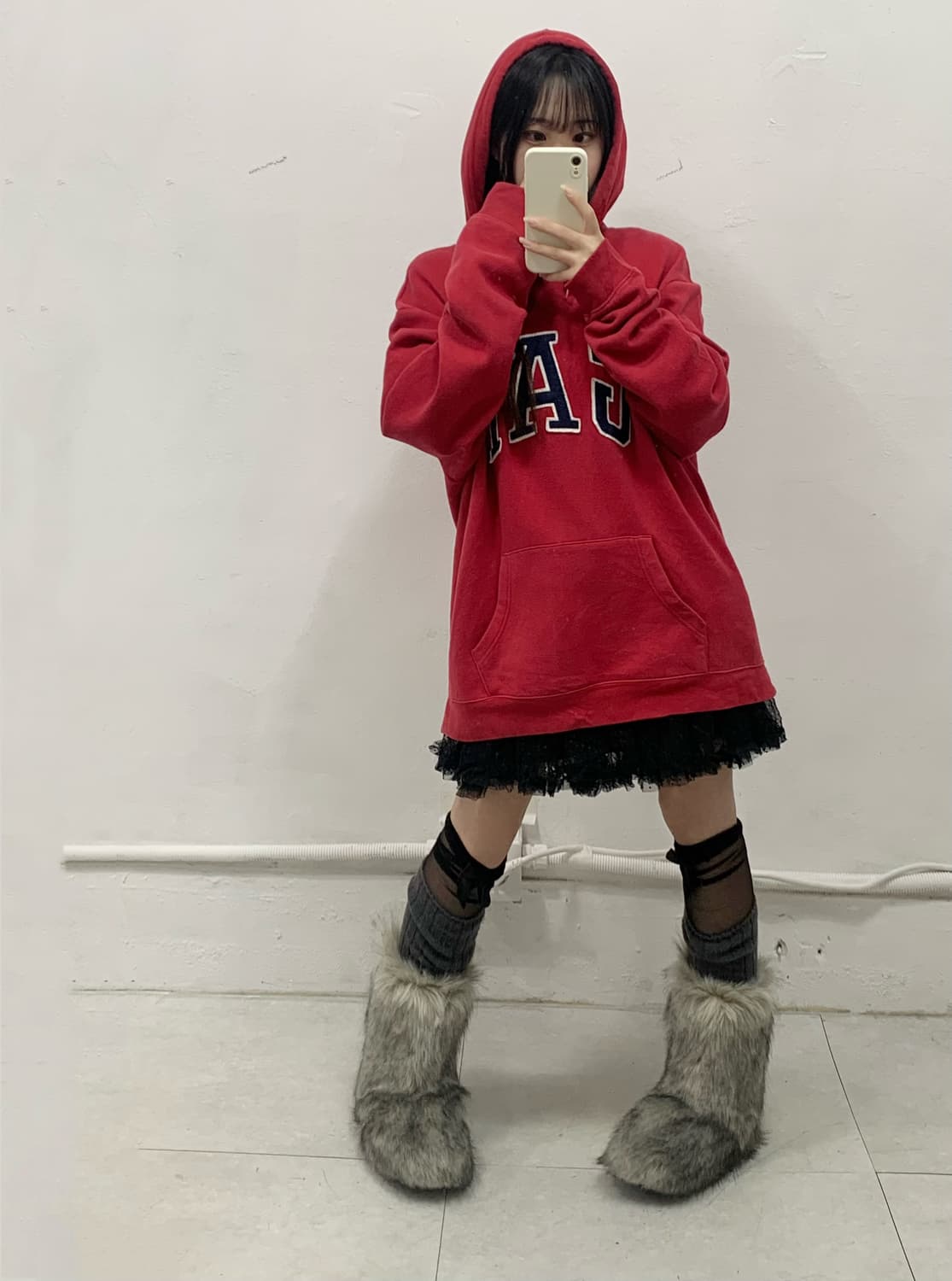 [GAP] 갭 딸기맛 🍓 아방핏 후드티 상품이미지4